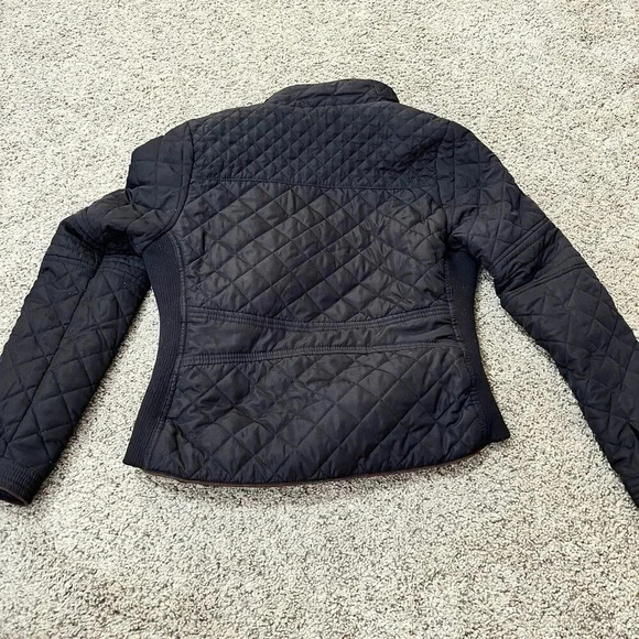 Womens Thermal Puffer Soft Shell Insulated‎ Ski Snow Quilted Outdoor Knit Jacket - Picture 5 of 9